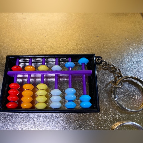 Vintage 1990’s Keychain Bundle of 4 Dolphin Floating In A Sphere & Puzzle/Games - Picture 8 of 9